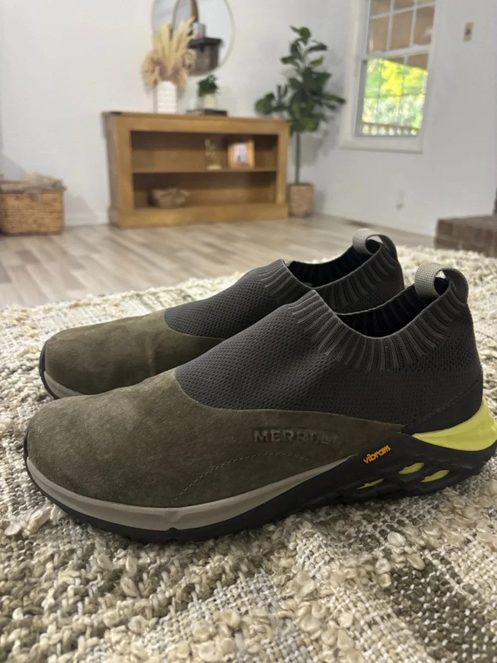 MERRELL Mens Dusty Men's Jungle Moc Xx Slip On‎ Trainers Size 9.5